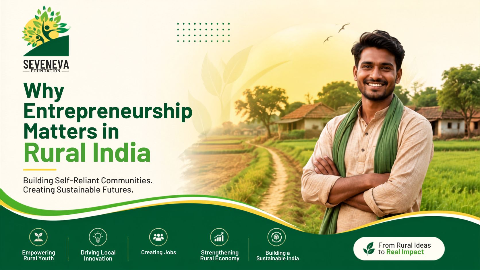 Why Entrepreneurship Matters in Rural India Why Entrepreneurship Matters in Rural India